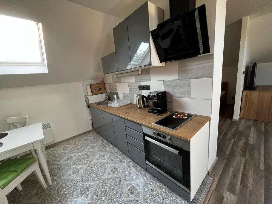 Prijemny Podkrovni Byt S Parkovanim Na Pozemku. Trsice Exterior photo